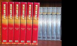 1. Brand New - still in their packaging
2. I have 18 VCR tapes for $1.00 each; or, take all 18 for $15.00