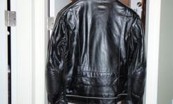 Full leather Bristol Bike jacket size 44 . Excellent condition.