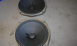 Vintage Pacer by Marsland 8 ohms 6 inch Speakers.
I have 3 pre 1966 speakers at $15.00 each.
In very good to unused condition.
ITS A HOUSE NUMBER SO DO NOT TEXT.
""DO NOT"" CALL BEFORE 8 am. OR AFTER 9:00 pm.
CASH ONLY. PICKUP ONLY
VIEW MAP for general