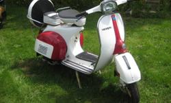 I have 5 vintage 1963-1974 Vespa 150 scooters that have been totally rebuilt/restored by a Vespa dealership, value easily $1500 likely $2500 each for a trade value of $7000 for best open ocean sailboat and trailer. Email pictures and proposal to