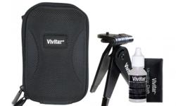 Vivitar Pocket Video Starter Kit (SK-501)
- brand new in package
- $20 firm
PRODUCT DESCRIPTION:
CARRYING CASE:
Deluxe hard shell case, which gives you and your camera the protection it needs. The front pocket is great for storing extra memory, cords,