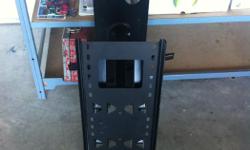 Adjustable Black Wall Mount TV Stand, holds TV's 40-60 inch, $35