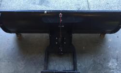 This setup includes: ATV Plow Mounting Kit,
Plow Base,
60" Plow Blade, and
60" Provantage Bucket.
New this would cost you over $1000
It has some ware, but everything works.
I had this on my 2010 Yamaha Grizzly 700.