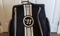 Warrior hockey bag, still in excellent shape. $60 OBO.