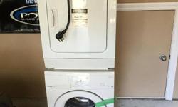 Washer and dryer for sale, they both work great, although the door on the washer does not lock, very minor fix. I will have it fixed within this week, or you can buy as is. Only reason I'm selling is because it is an extra set. Thanks