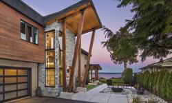 # Bath
4
Sq Ft
4168
MLS
359385
# Bed
4
WATERFRONT home with unobstructed views of the Salish Sea! Completed in 2014, this 4,168 sq.ft home features 4 bed/baths + den and a LEGAL SUITE! Highlights include an open concept living space w/ large windows