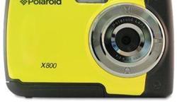 Polaroid X800E 8MP Waterproof Digital Camera with 8x Digital Zoom 8 Megapixel
8X Digital Zoom
Waterproof up to 3 Meters
2.4" LCD Screen
VGA Video Clips (640x480)
This Digital Camera records on SD and is the perfect piece to take along when going beaching,