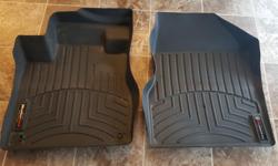 Nissan Murano, Weather Tech Floor Liners for 1st and 2nd row of SUV also included is the back cargo liner.Best floor mats hands down vehicle will look brand new if you use these liners, will fit Nissan Murano in years 2010 to 2014, mats are black in