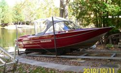NO PROP, NO OSMOSIS, NO PROBLEMS
Low hrs Mercury 200 Optimax jet drive. Custom built for longevity and all around use by Marathon. This boat handles all water conditions with no exposed drive and heavy guage welded aluminum hull. Min winterizing required.