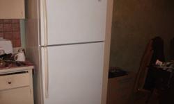 VERY CLEAN !!!! I BOUGHT THIS FRIDGE 2 YEARS AGO AND IT WORKS GREAT !!!! I AM SELLING BECAUSE WE BOUGHT A HOME AND IT COMES WITH FRIDGE AND STOVE. PAINT IS STILL NICE IT STANDS A LITTLE OVER 5 FEET HIGH. A MUST SEE , AT THIS PRICE IT WILL GO QUICK....