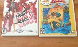 I have 2 wii games for sale . They are : HIGH SCHOOL MUSICAL DANCE OFF 3 SENIOR YEAR and BUILD A BEAR A FRIENDSHIP FUR ALL SEASONS. I'm asking 10$ obo. In great condition:)