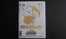This is a fun game. It is  "Wii Music".     The disc is in like "new" condition. The instruction booklet is enclosed.    4 people can play  and it is "Wi-Fi" -  internet connectable.
 
We are asking $25.00 for this game.
 You may call us at 543-9778 or
