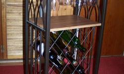Wine Rack not used, perfect for Christmas. 36" x 20" x 14"