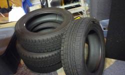 Selling Dunlop winter tires, used one season. Tires, no rims.