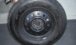I am selling 4 Firestone Winterforce Tires on universal steel rims. Used for 1 and a half seasons. Great condition. 245/70R16. Was used on a 2003 Dodge Dakota. Should fit all Dakota's/Durangos and many other pick up trucks.