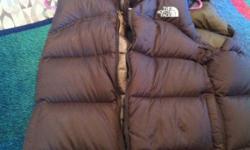 I'm selling a north face woman's vest 700 down filled brown size mm use once asking 75
This ad was posted with the Kijiji Classifieds app.