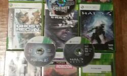 I have a bunch of 360 games for sale for $10 each (excluding Halo 4, and Assassins Creed 3 which are $15) or all for $95
Assassins Creed 3
Call of Duty Ghosts
Call of Duty Black Ops (No Case)
Forza Horizon
Halo Reach (No Case)
Halo 4
Army of Two
Pure