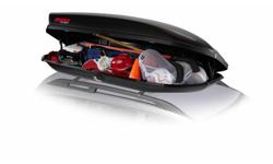 The SkyBox 16 is a super roomy cargo box which hauls plenty, and is aerodynamically designed to reduce drag and wind noise. Internal lid stiffeners add rigidity while the SuperLatch? ensures security. Opens on either side. 2 keys included.
SPORTS RENT has
