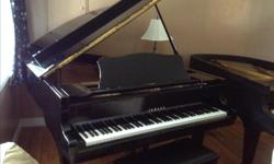The Yamaha G3 (6'1" in length) is the most sold and sought after piano in the world. It's what Yamaha built their reputation on. This incredibly clean piano is worth taking a look at if you're in the market for a grand. Compare with list price of $55,000