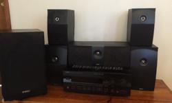 Yamaha Receiver RX-V995 for sale with 4 speakers, centre speaker and subwoofer. Also have the remote. $200 obo