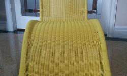 Two brand new yellow wicker lounge chairs.
For sale for $80 each.
Perfect for patio, saloon or even indoors.
Brand new conditions
