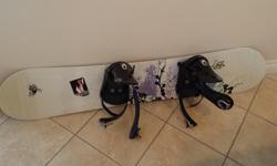 Morrow Board - 145 cm
K 2 Boots - size 8
Good Condition - used fewer than 10 times
Phone: 250 748-9767