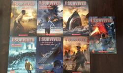 "I survived..." youth books. $15 for the set. Excellent shape