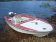 16' 1960 glaspar with 60 hp evinrude plus kicker and trailor