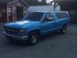 1994 Chevrolet 1500 Single Cab Long Box W/T - 5 Speed Manual with Canopy