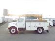 1999 International 4700 Bucket Truck Diesel with Generator and Air Brakes