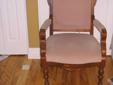 Antique Rolling Pin Chair, and Love Seat