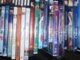 assortment of dvd's