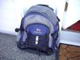 BACKPACK WITH ZIPPERED COMPARTMENTS