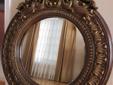 BEAUTIFUL LARGE BAROQUE/ ORNATE GUILDED MIRROR