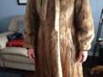 Beaver fur coat