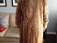 Beaver fur coat
