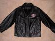Brantford 99ers youth XL leather jacket LIKE NEW!!!