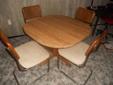 Dinette Table plus 4 chairs