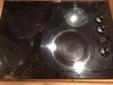 Electric cooktop (broken glass, for parts)