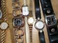 GROUP OF MANY WATCHES. ALL FOR 50.00.