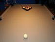 Immaculant Pool Table complete with all Accessories