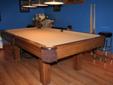Immaculant Pool Table complete with all Accessories