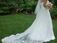 Maggie Sottero Wedding Gown, Tiara, Veil, Crinoline