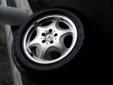 Mercedes Benz Pirelli winter tires and OEM Rims