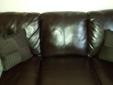 Pure Leather Sofa from Ashley!