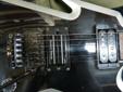 Right hand Dean Dime Razorback electric guitar with hard case