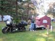 Small Car / Motorcycle Tent Trailer - Leesure Lite