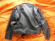 Sz small real motorcycle jacket - sale or trade