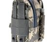 Tactical Military Molle Utility Belt Waist Phone Pouch Bag - Camouflage
