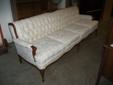 Vintage Chesterfield Fabric Couch -Item# 6041